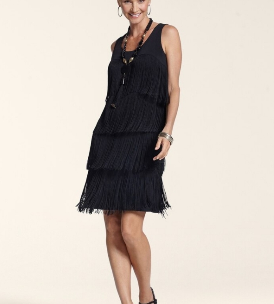 Chico's 💗 layered flapper dress